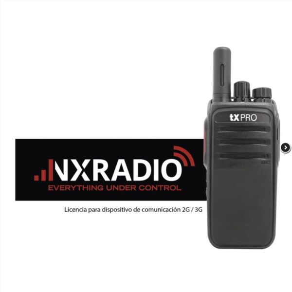 Licencia Anual NXRadio para Terminales TE390, TXR59A4G y TXR50A4G